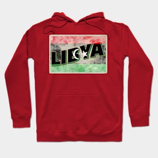 Libya Vintage style retro souvenir Hoodie